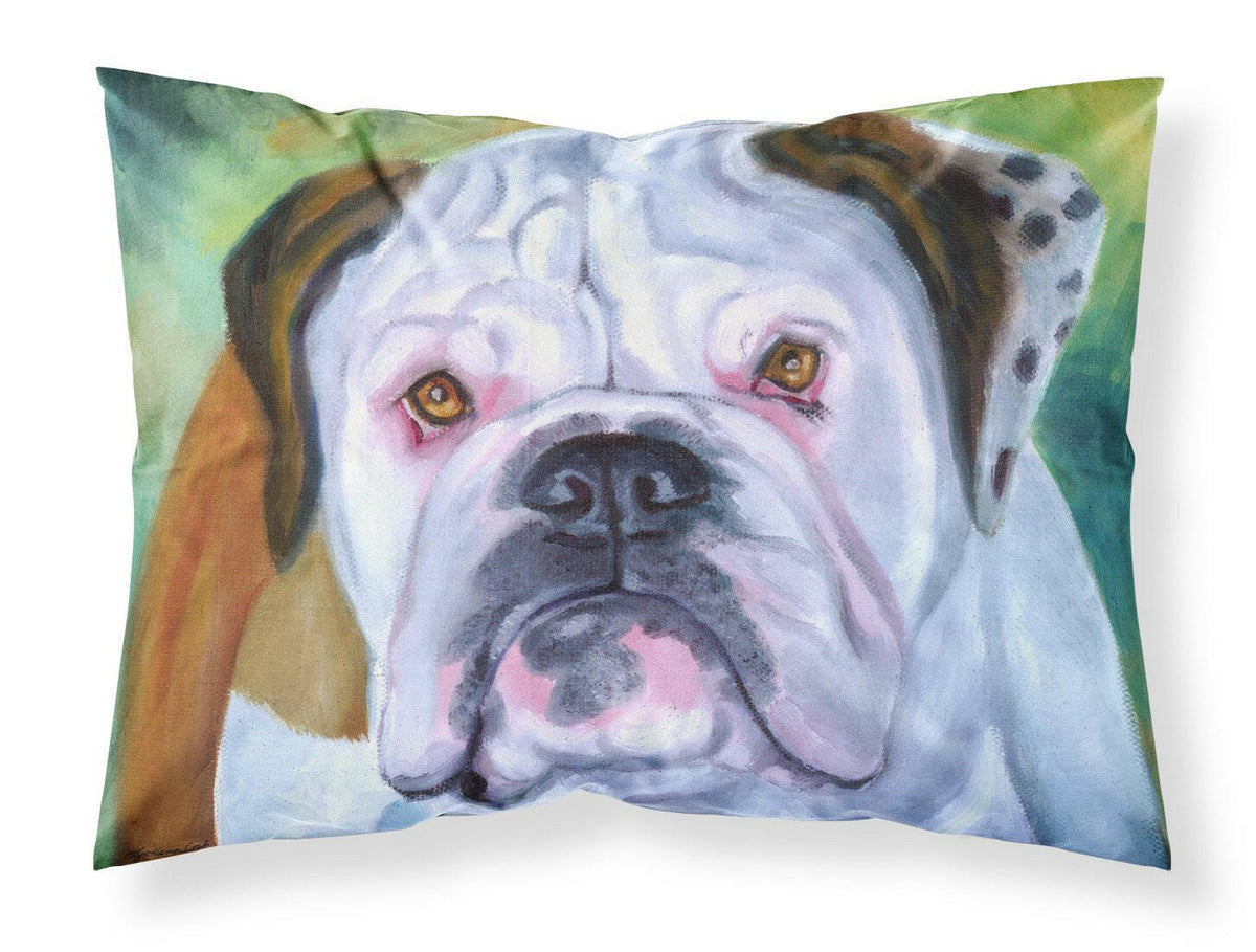 Miss English Bulldog Fabric Standard Pillowcase 7350PILLOWCASE by Caroline&#39;s Treasures