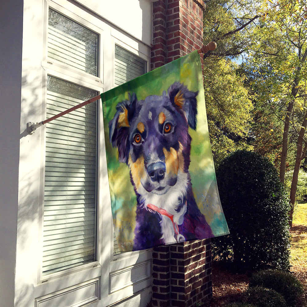 English Shepherd Flag Canvas House Size 7373CHF  the-store.com.