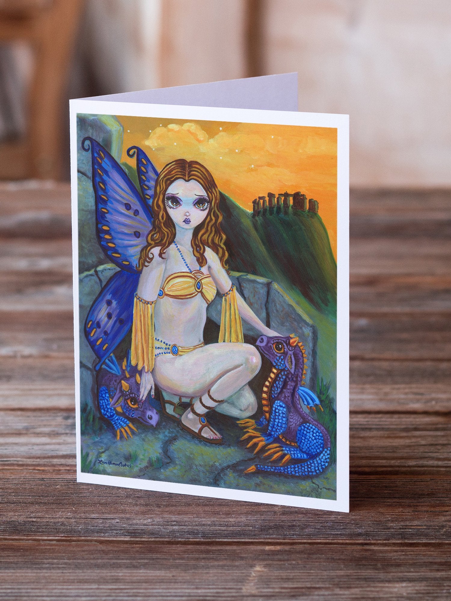 Fairy Foundlings Greeting Cards and Envelopes Pack of 8 - the-store.com