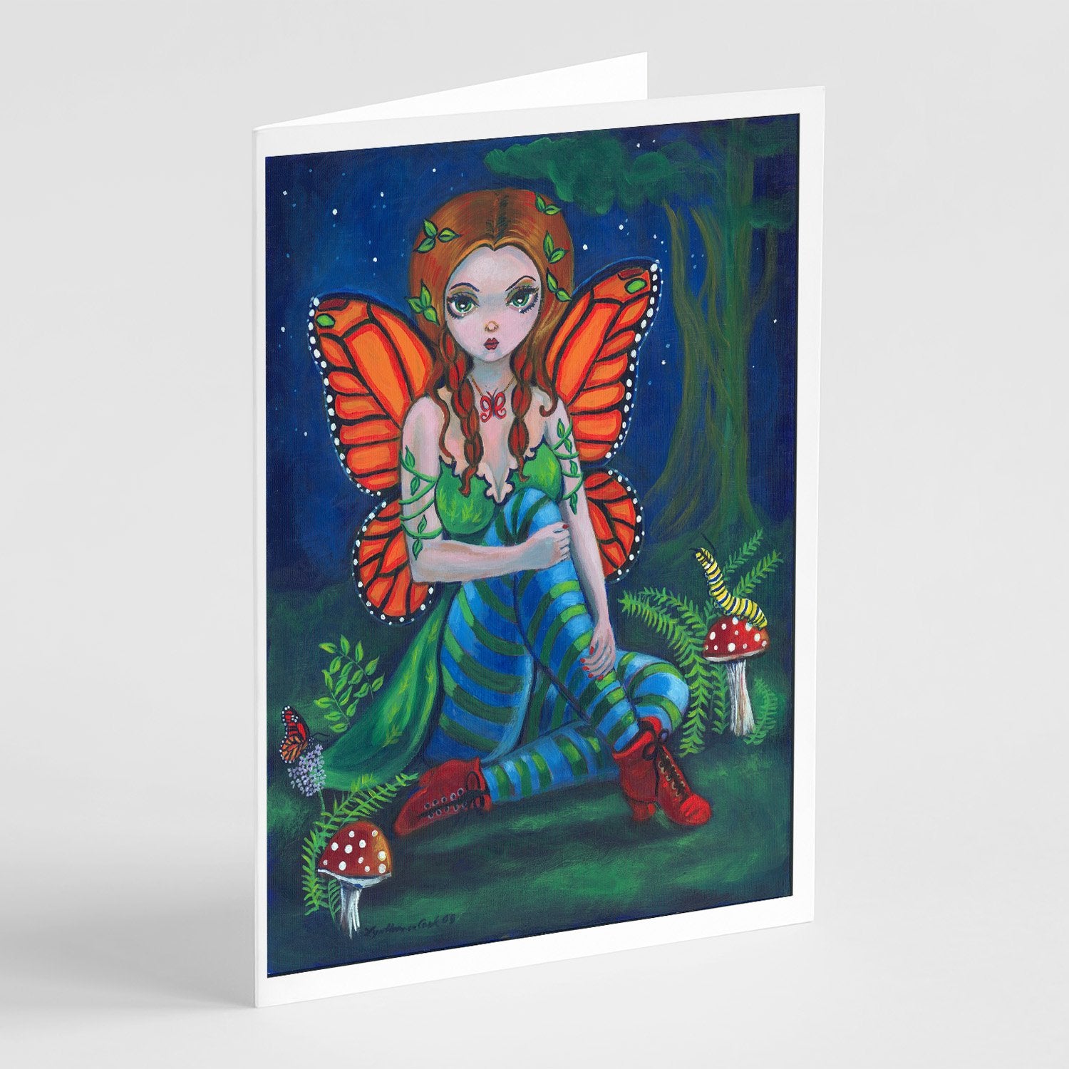 Buy this Fairy Monarch Greeting Cards and Envelopes Pack of 8
