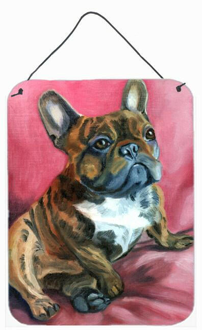 French Bulldog Snuggle Wall or Door Hanging Prints 7379DS1216 by Caroline&#39;s Treasures