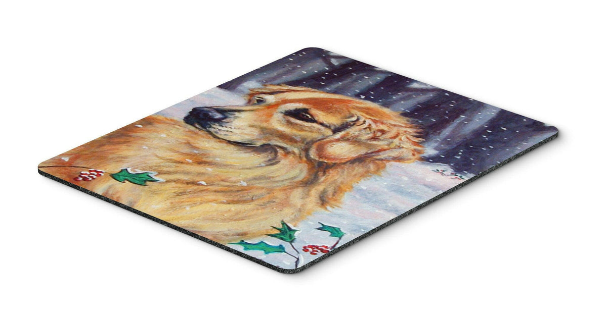 Golden Retriver Holly Mouse Pad, Hot Pad or Trivet 7381MP by Caroline&#39;s Treasures