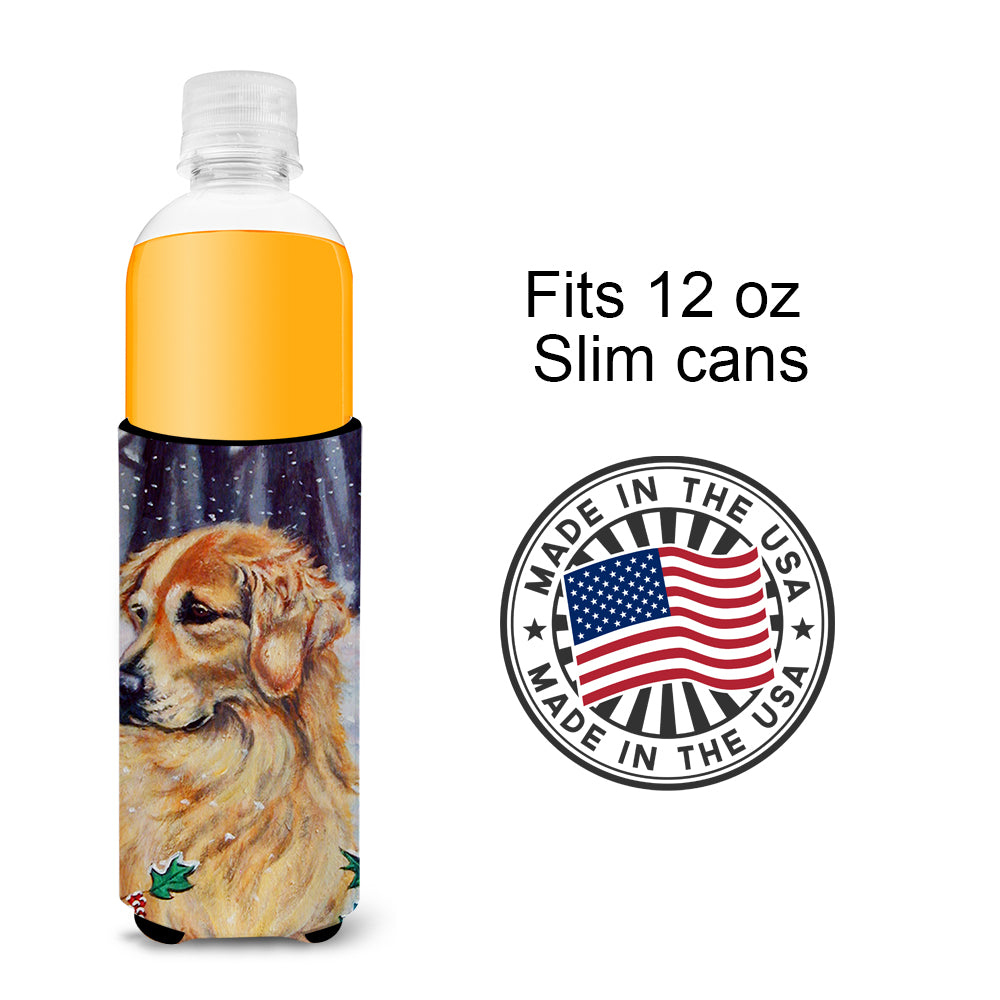 Golden Retriver Holly  Ultra Beverage Insulators for slim cans 7381MUK  the-store.com.