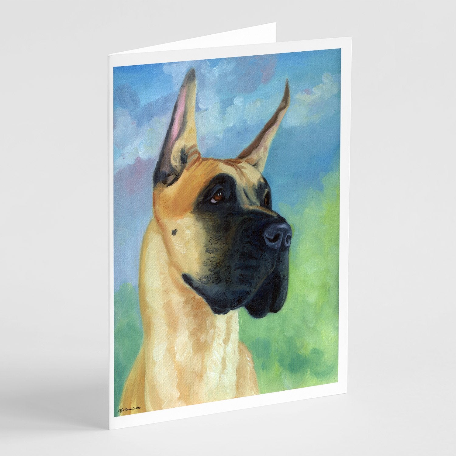 Buy this Great Dane Apollo the Great Greeting Cards and Envelopes Pack of 8