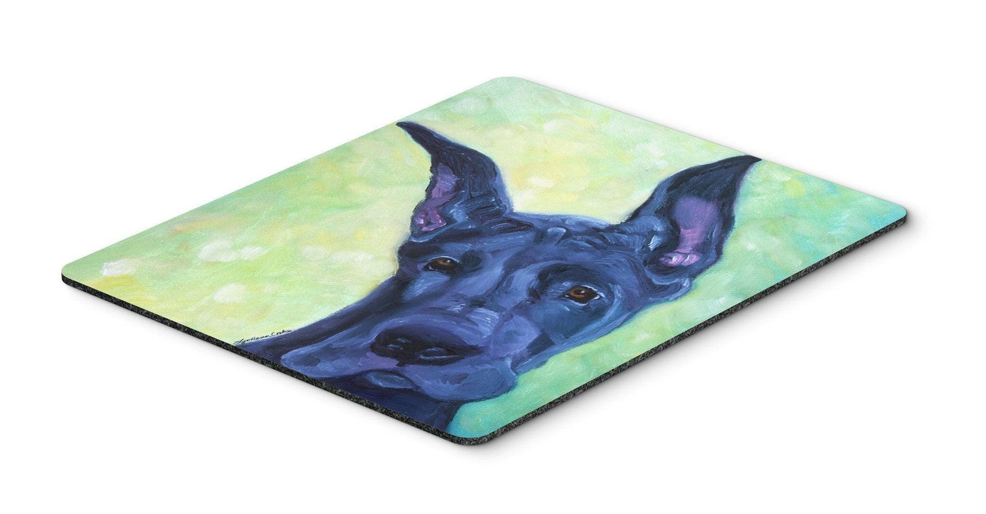 Great Dane Midnight Puppy Mouse Pad, Hot Pad or Trivet 7388MP by Caroline's Treasures