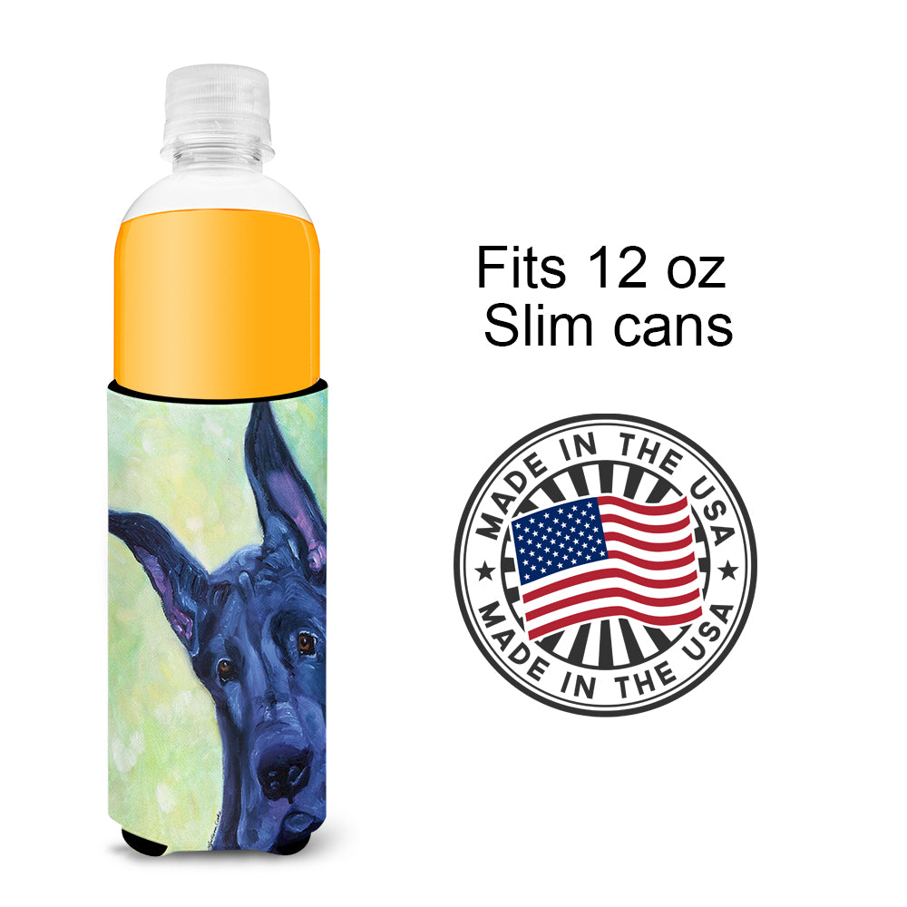 Great Dane Midnight Puppy  Ultra Beverage Insulators for slim cans 7388MUK