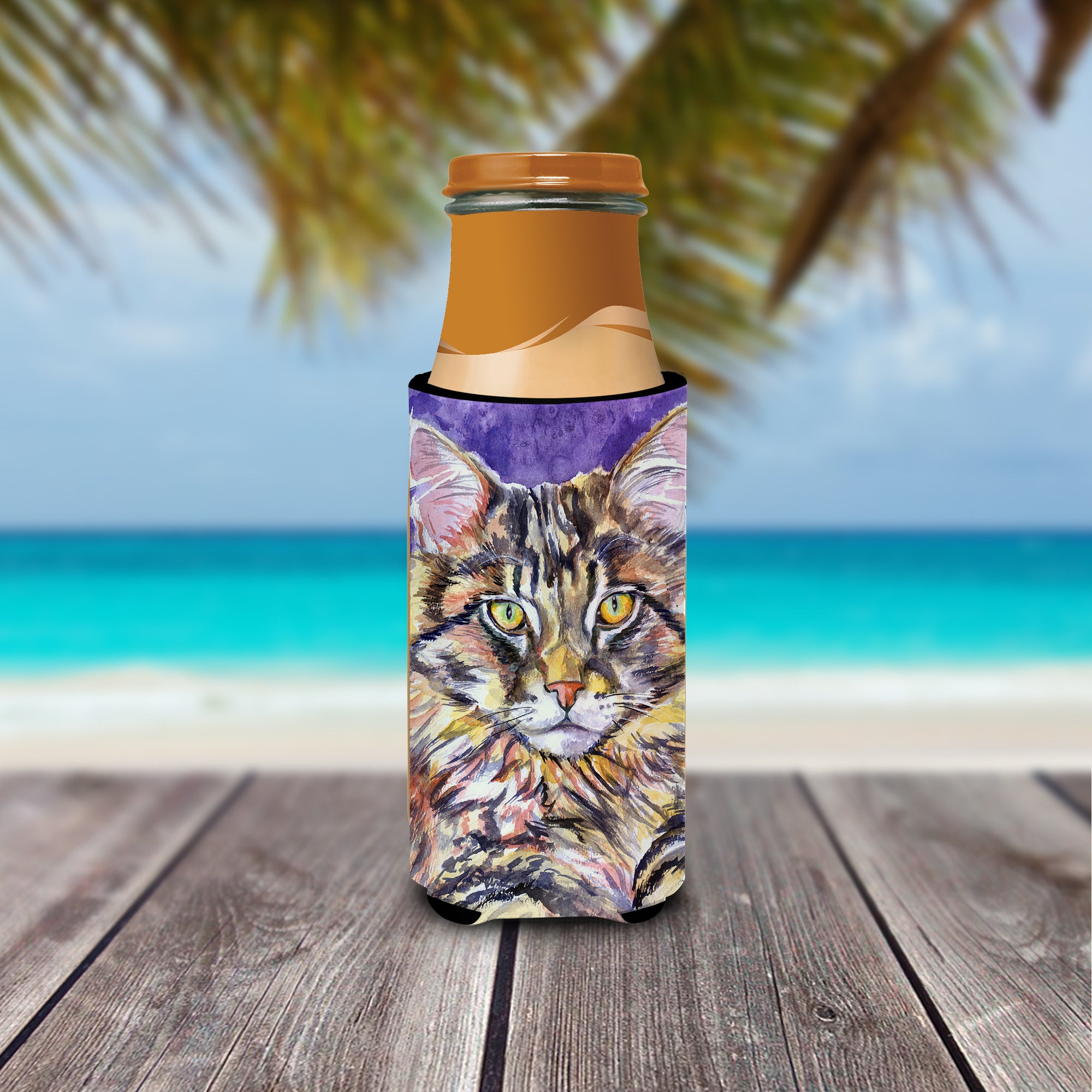 Maine Coon Sassy  Ultra Beverage Insulators for slim cans 7390MUK