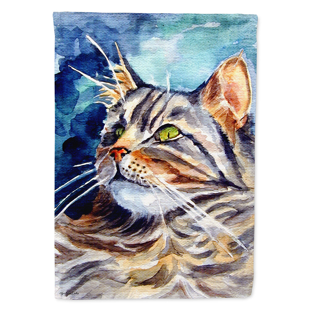 Maine Coon Sissy Flag Canvas House Size 7391CHF