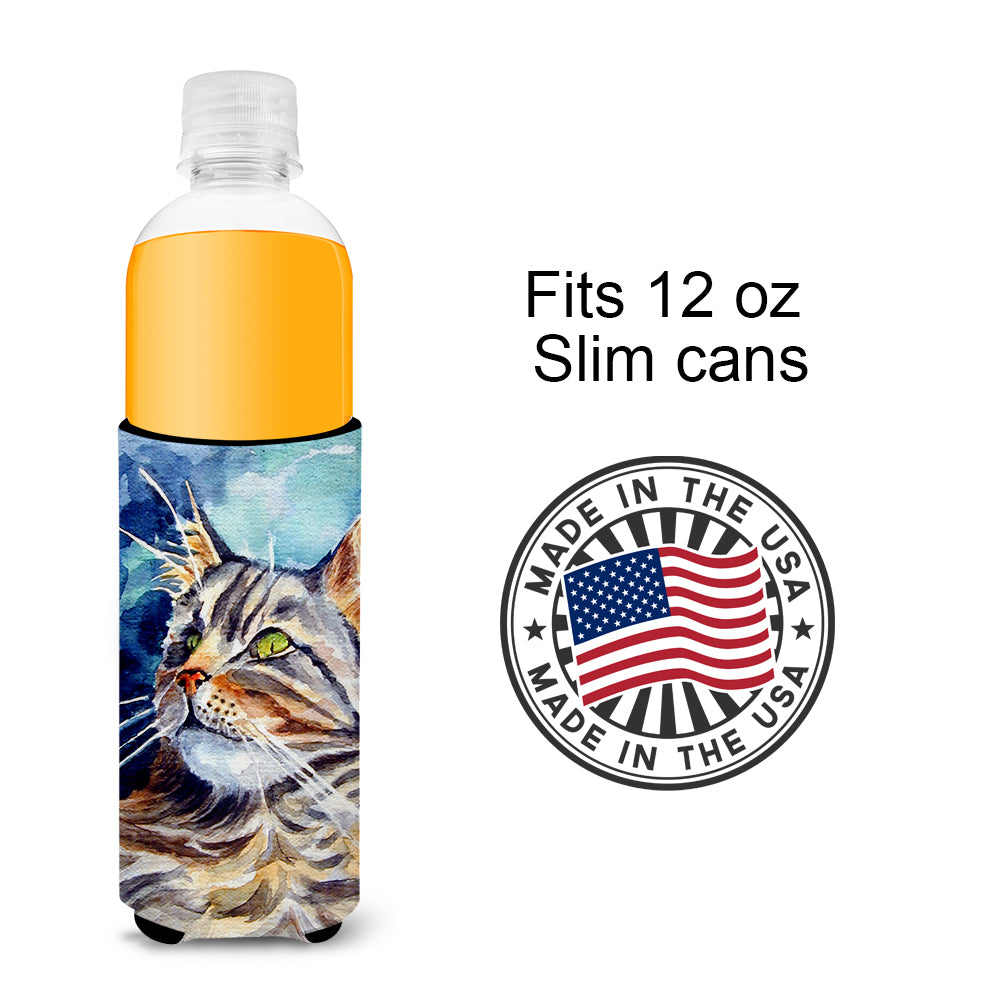 Maine Coon Sissy  Ultra Beverage Insulators for slim cans 7391MUK  the-store.com.