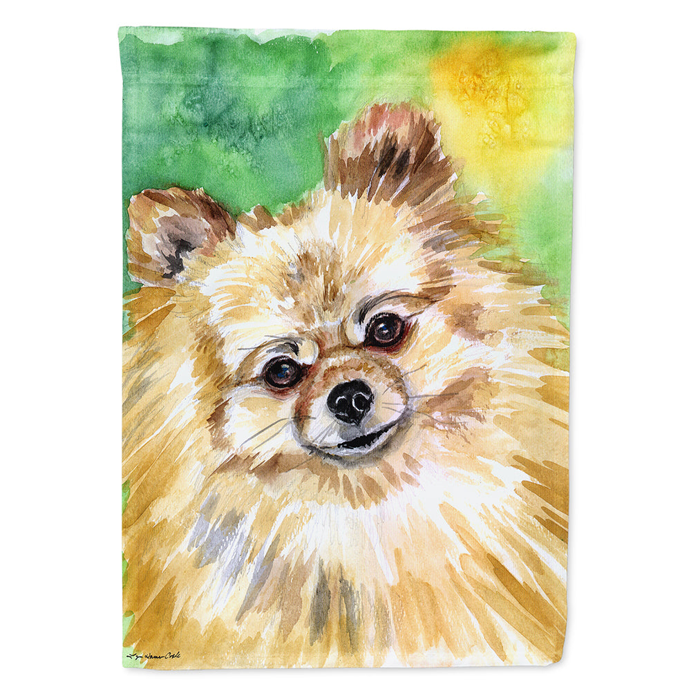 Pomeranian Sissy Flag Canvas House Size 7393CHF  the-store.com.