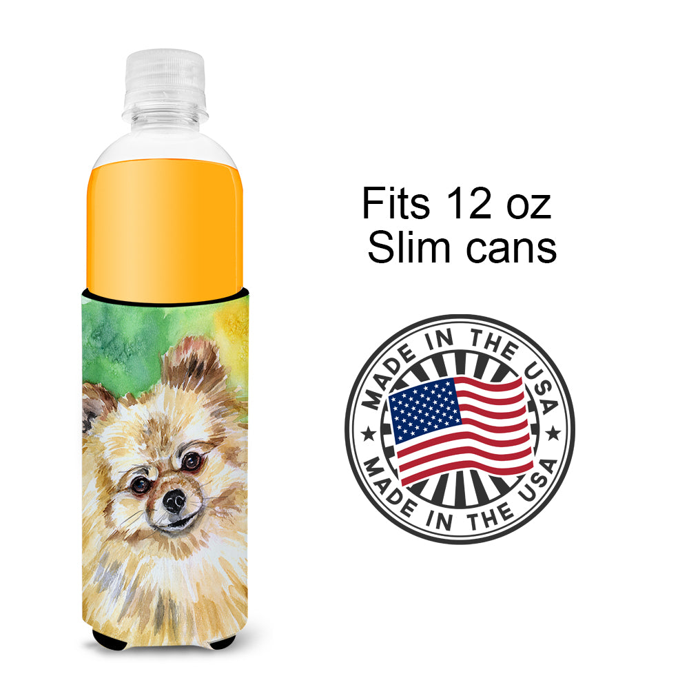 Pomeranian Sissy Michelob Ultra Beverage Isolateurs pour canettes minces 7393MUK