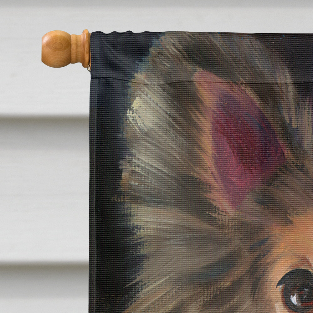 Sheltie Stand Off Flag Canvas House Size 7394CHF  the-store.com.