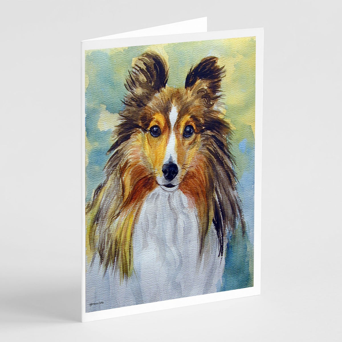 Buy this Sheltie Toby Greeting Cards and Envelopes Pack of 8