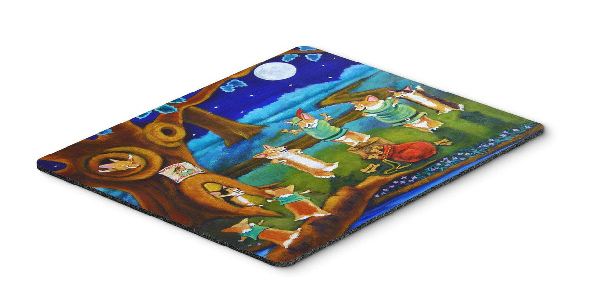 Corgi Robin Hood Mouse Pad, Hot Pad or Trivet 7415MP by Caroline&#39;s Treasures