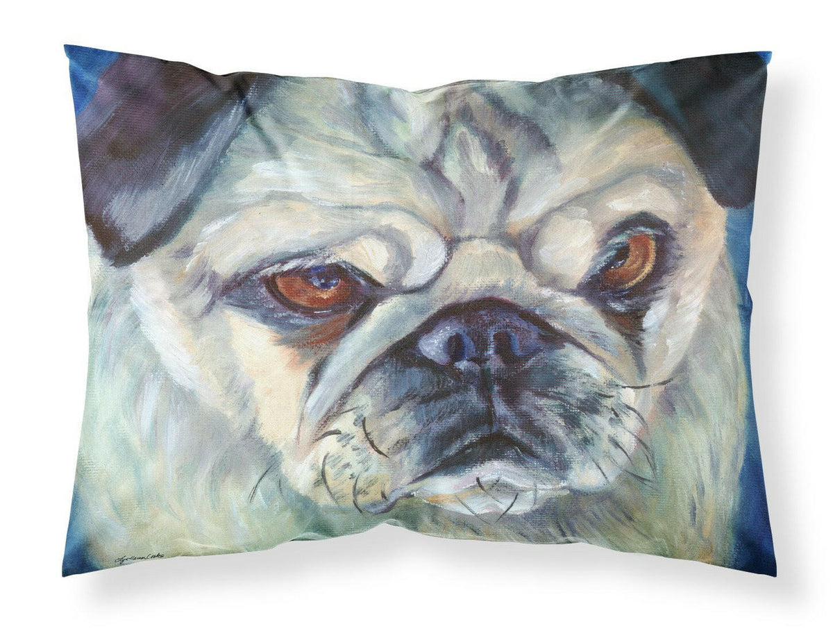 Pug in Thought Fabric Standard Pillowcase 7422PILLOWCASE by Caroline&#39;s Treasures