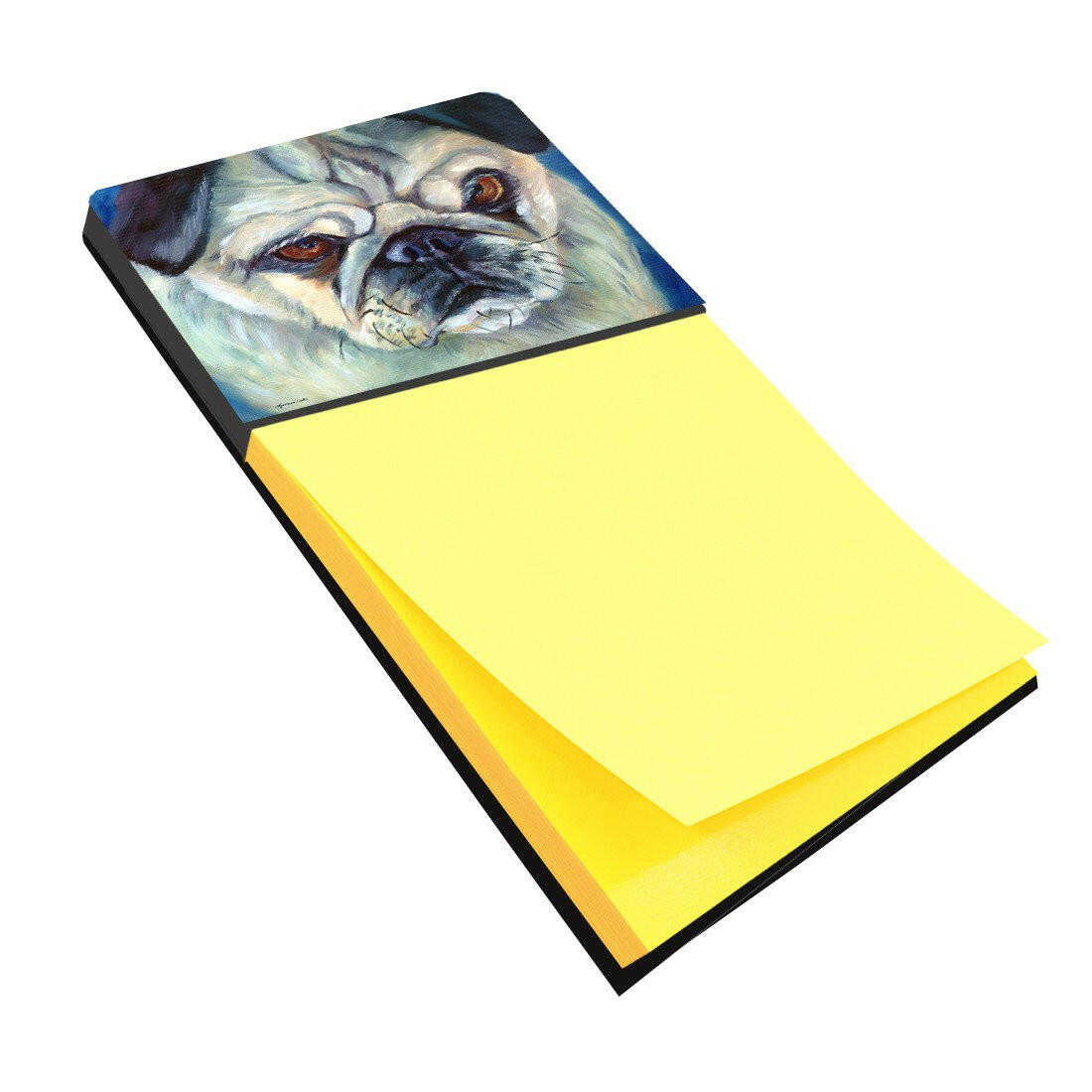 Pug in Thought Sticky Note Holder 7422SN by Caroline's Treasures
