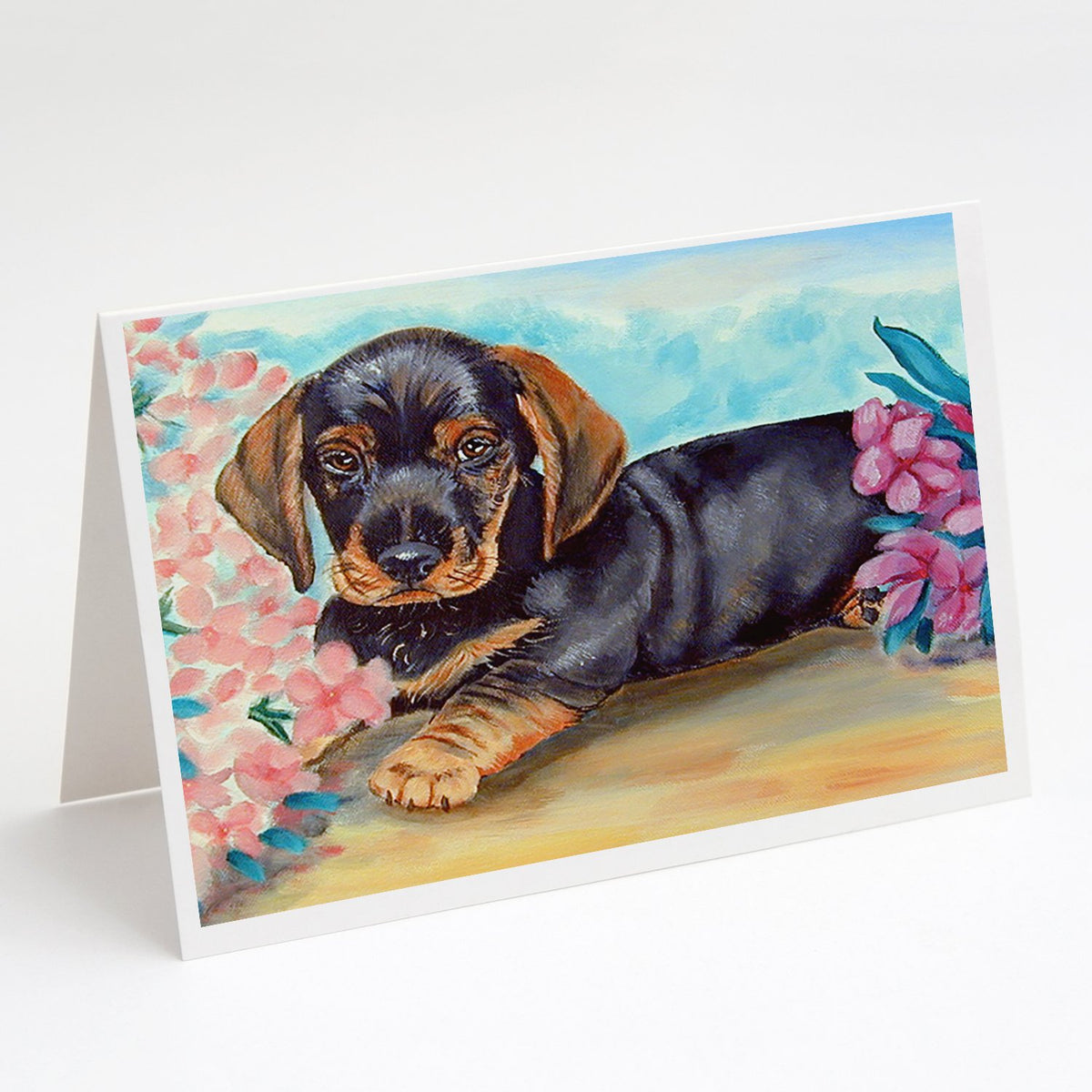 Buy this Dachshund Greeting Cards and Envelopes Pack of 8