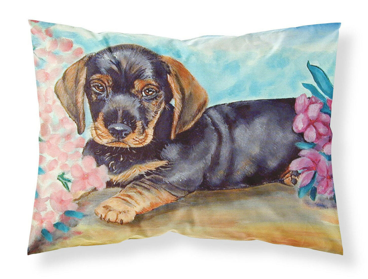 Dachshund Moisture wicking Fabric standard pillowcase by Caroline&#39;s Treasures