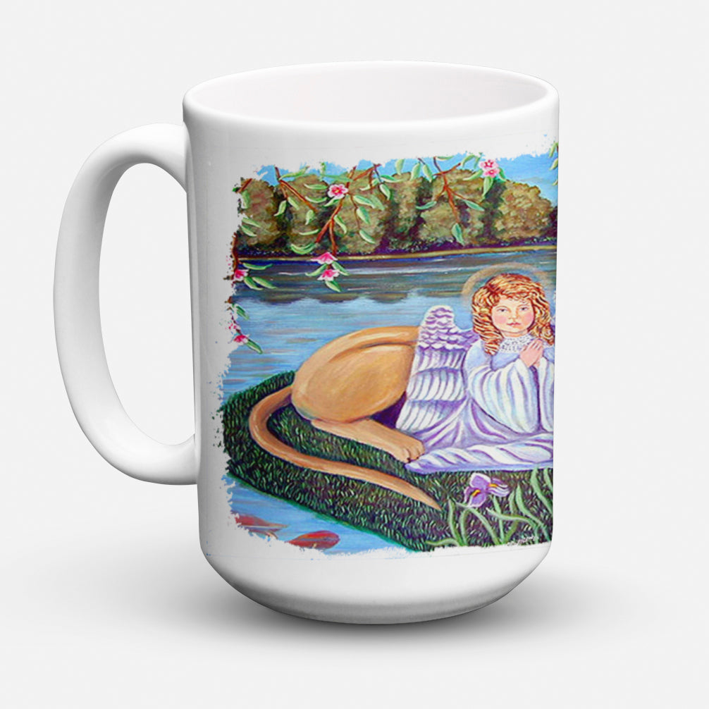 Angels with Great Dane Dishwasher Safe Microwavable Ceramic Coffee Mug 15 ounce 7507CM15  the-store.com.