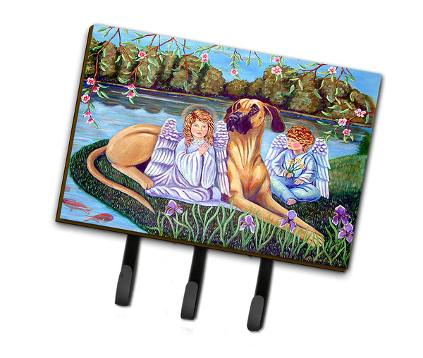 Angels with  Great Dane Leash Holder or Key Hook