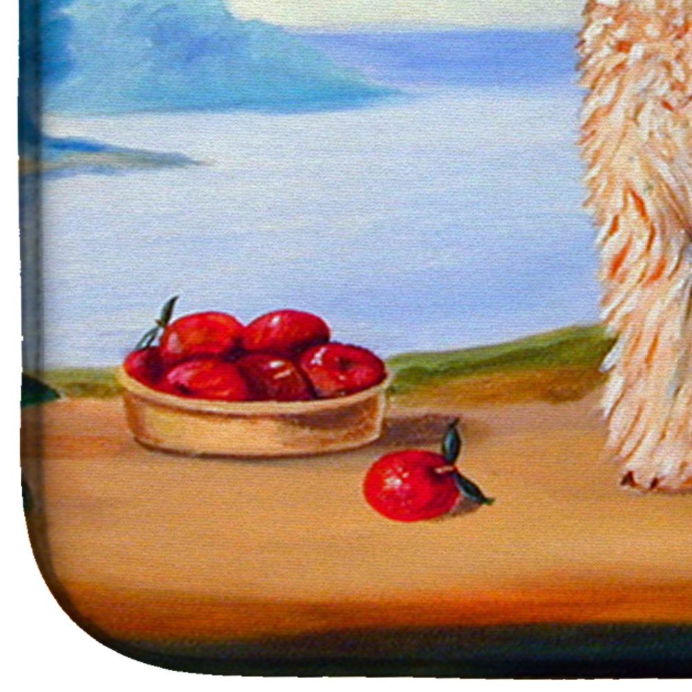 Wheaten Terrier Soft Coated Dish Drying Mat 7509DDM  the-store.com.