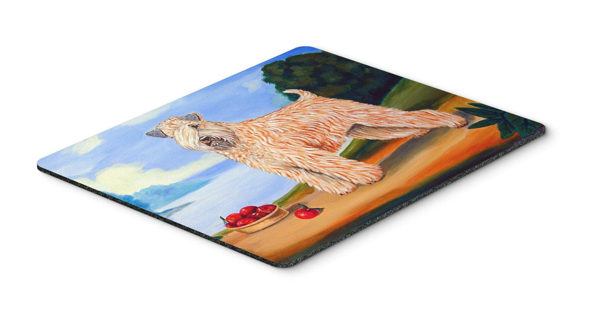 Wheaten Terrier Soft Coated Mouse Pad / Hot Pad / Trivet by Caroline&#39;s Treasures