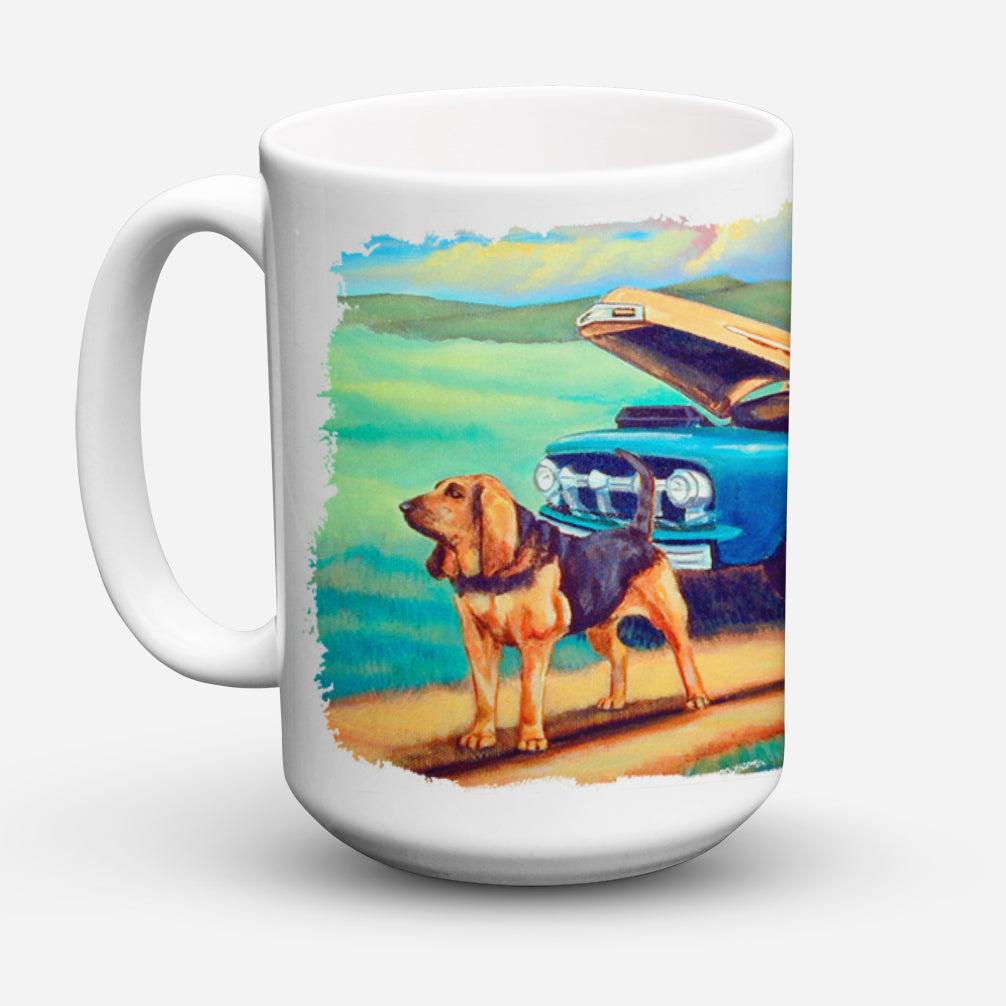 Bloodhound Dishwasher Safe Microwavable Ceramic Coffee Mug 15 ounce 7513CM15