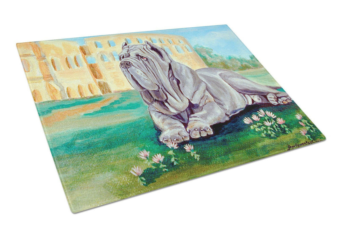 Neapolitan Mastiff  Glass Cutting Board Large by Caroline&#39;s Treasures