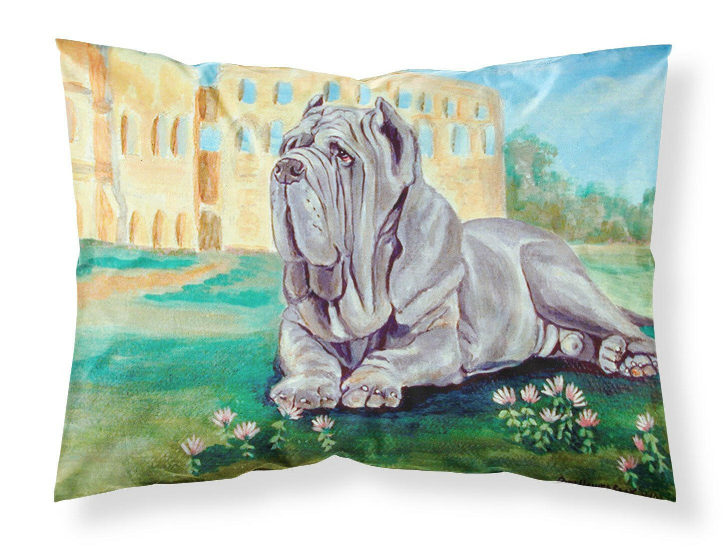 Neapolitan Mastiff  Moisture wicking Fabric standard pillowcase by Caroline's Treasures