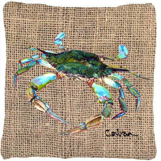 Crab Decorative   Canvas Fabric Pillow - the-store.com