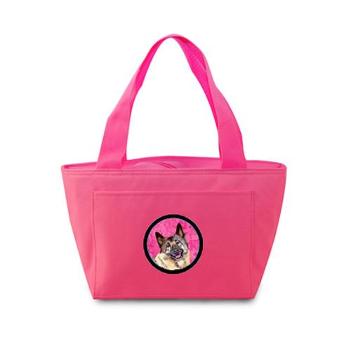 Pink Norwegian Elkhound  Lunch Bag or Doggie Bag LH9398PK by Caroline&#39;s Treasures