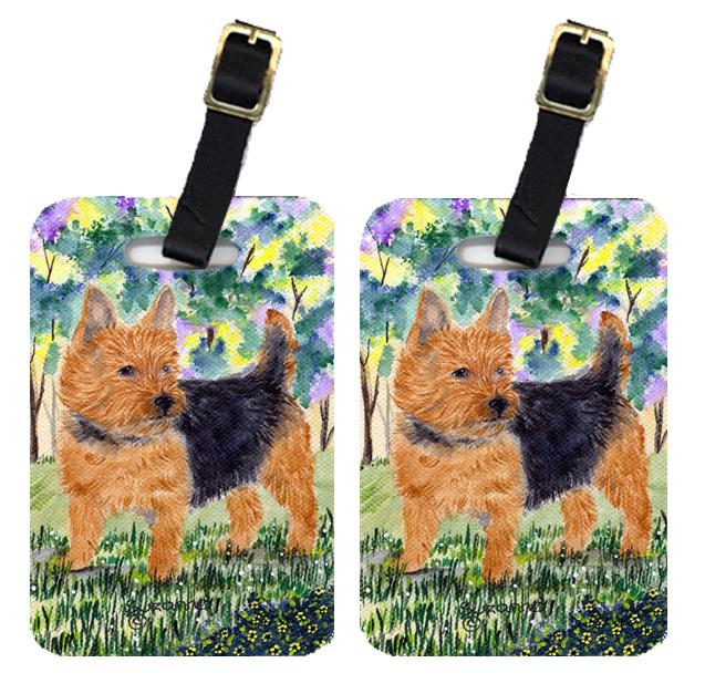 Pair of 2 Norwich Terrier Luggage Tags by Caroline&#39;s Treasures
