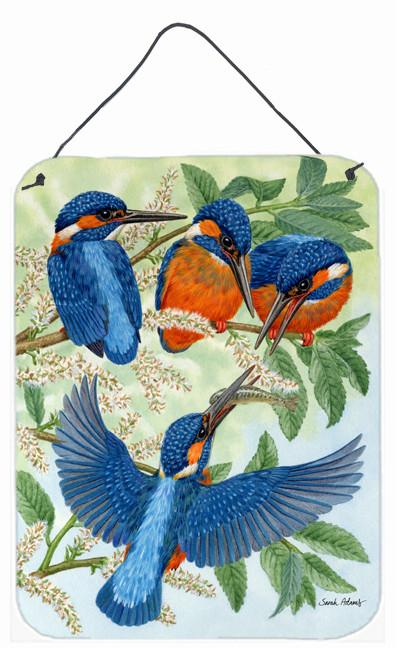 Kingfisher Family Wall or Door Hanging Prints ASA2120DS1216 by Caroline's Treasures