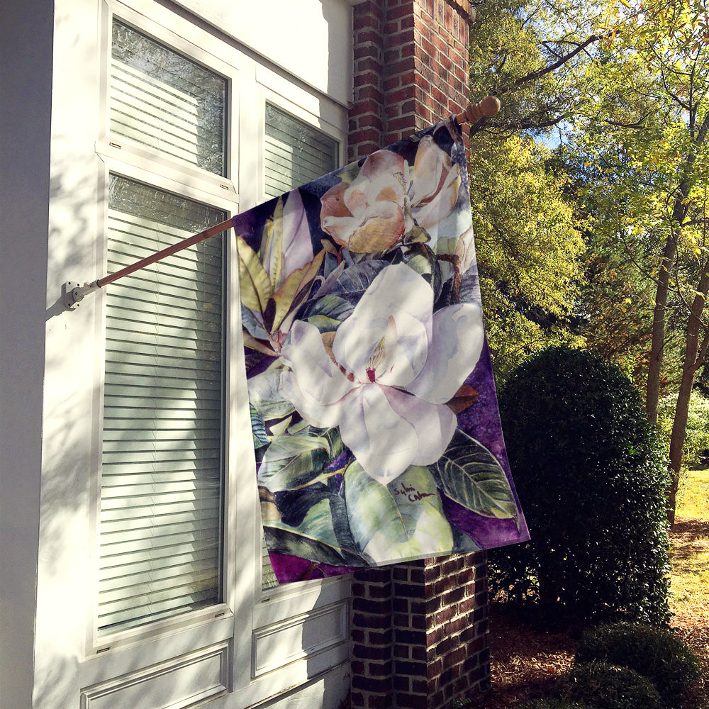 Flower - Magnolia Flag Canvas House Size