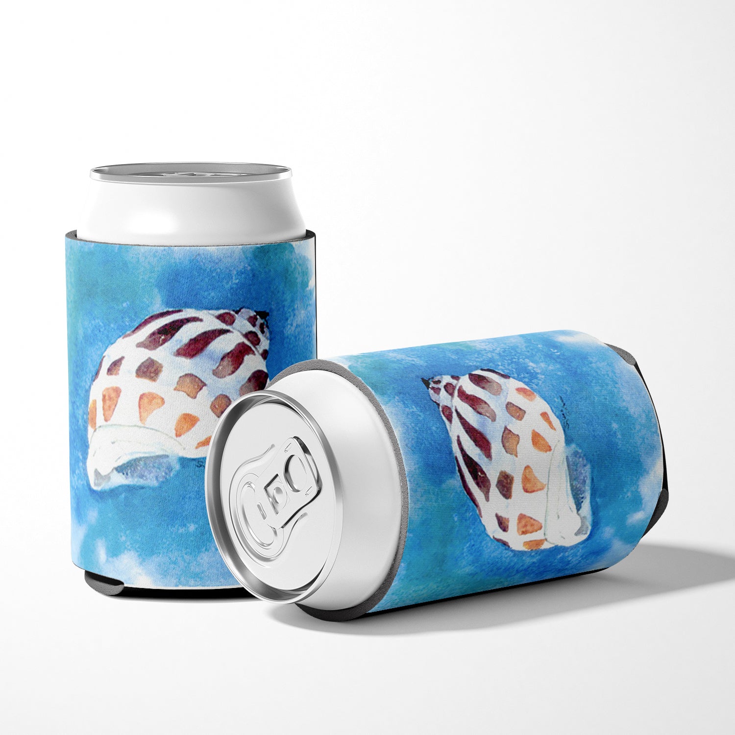 Shells Can or Bottle Beverage Insulator Hugger.