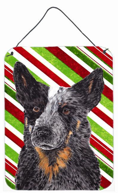 Australian Cattle Dog Holiday Christmas Wall or Door Hanging Prints by Caroline&#39;s Treasures