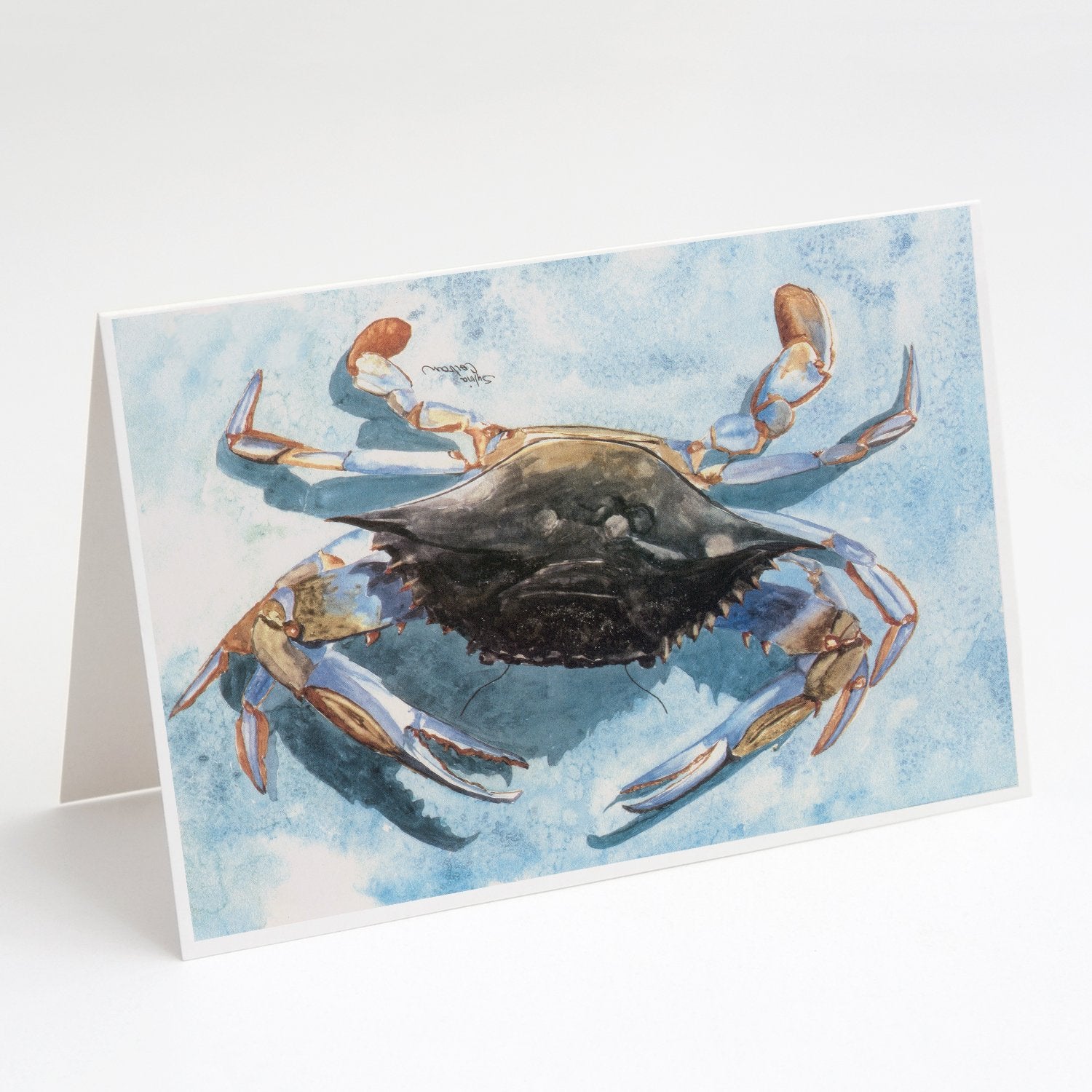 Buy this Blue Crab Greeting Cards and Envelopes Pack of 8