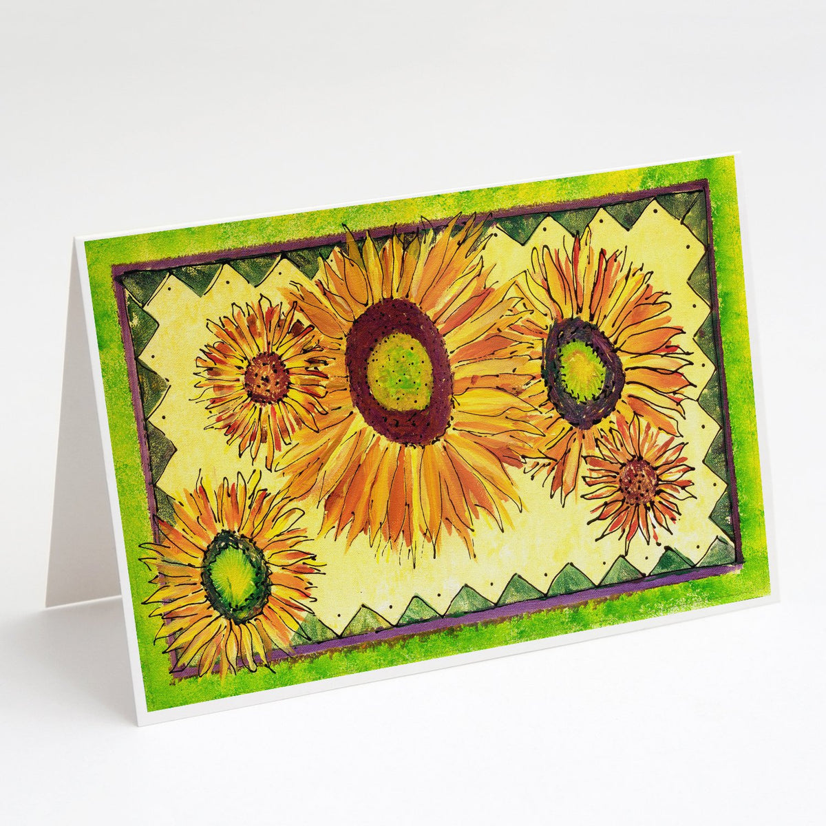 Buy this Flower - Sunflower Greeting Cards and Envelopes Pack of 8