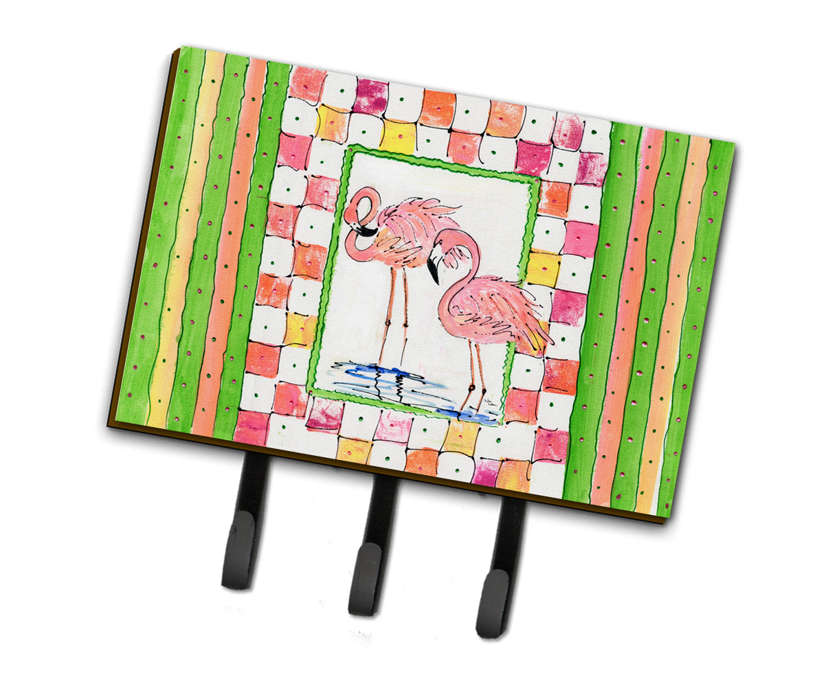 Bird - Flamingo Leash Holder ou Key Hook
