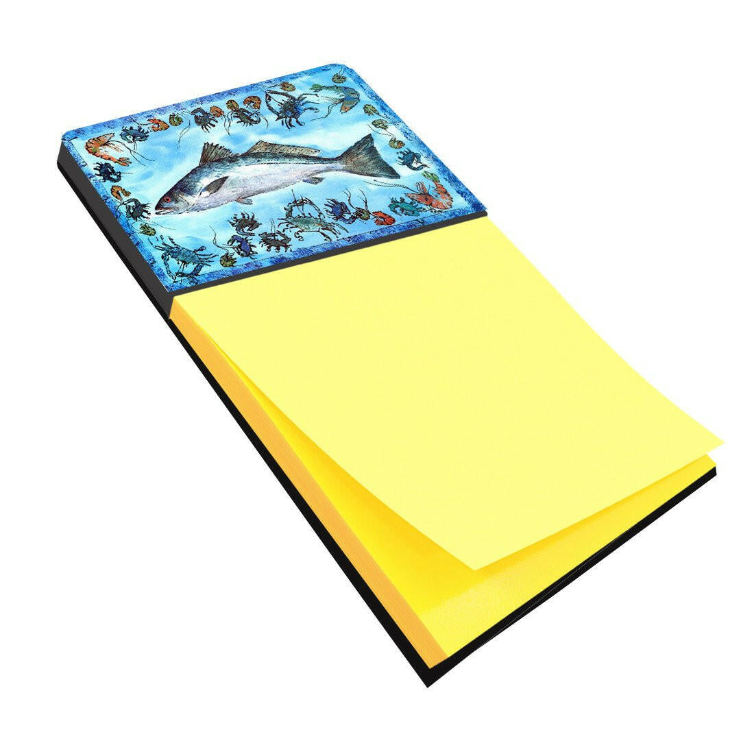 Fish Speckled Trout Refiillable Sticky Note Holder or Postit Note Dispenser 8086SN by Caroline's Treasures