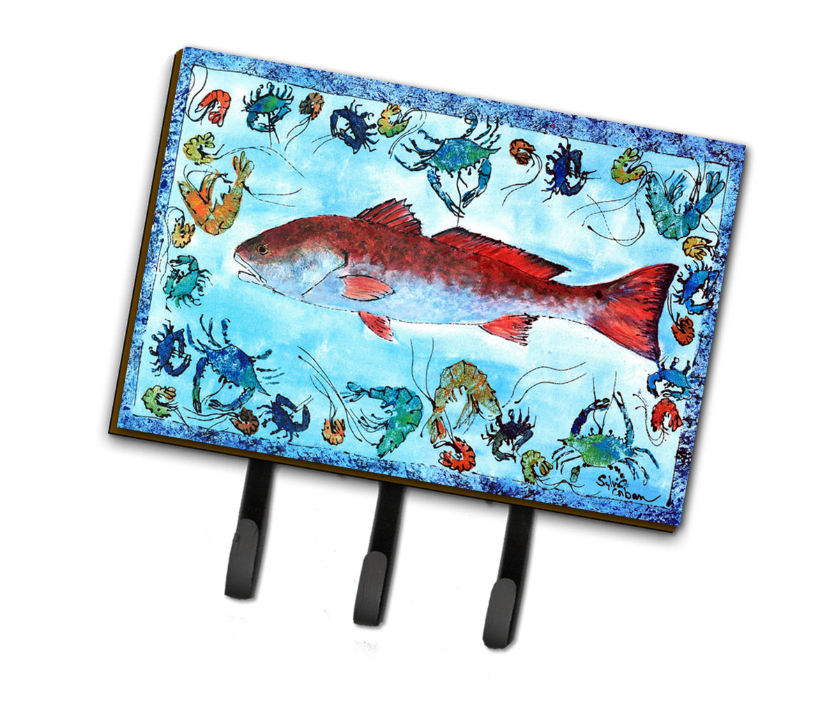 Red Fish Leash or Key Holder  the-store.com.
