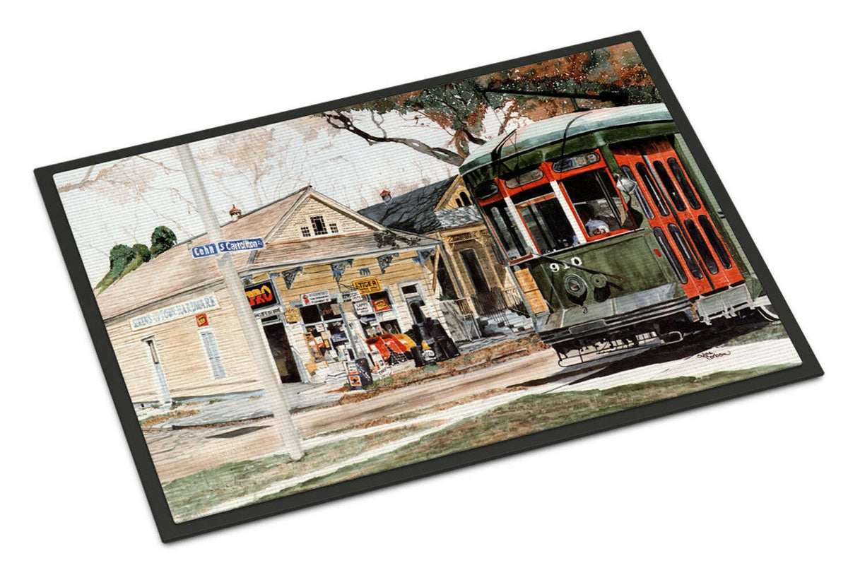 New Orleans Street Car Indoor or Outdoor Mat 24x36 - the-store.com