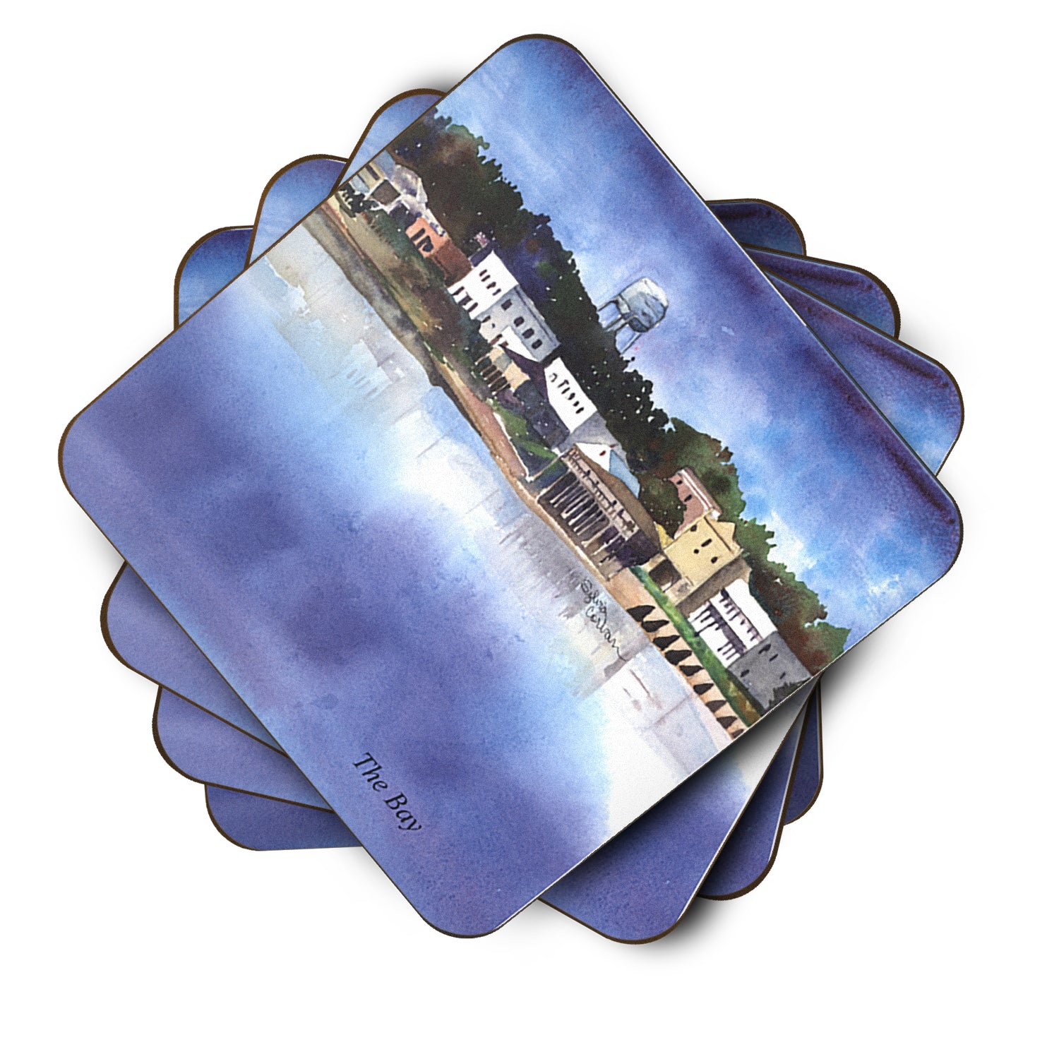 Set of 4 The Pass Foam Coasters - the-store.com