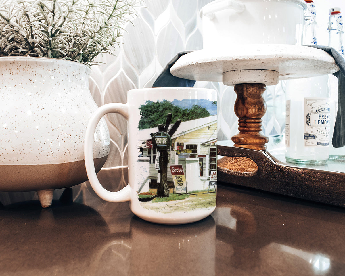 Caroline's Treasures Garcia's Grocery Dishwasher Safe Microwavable Ceramic Coffee Mug 15 ounce 8130CM15