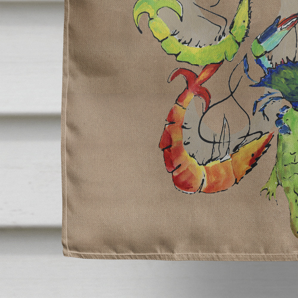 Crab  Flag Canvas House Size