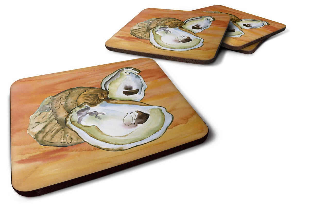 Set of 4 Oyster Foam Coasters - the-store.com