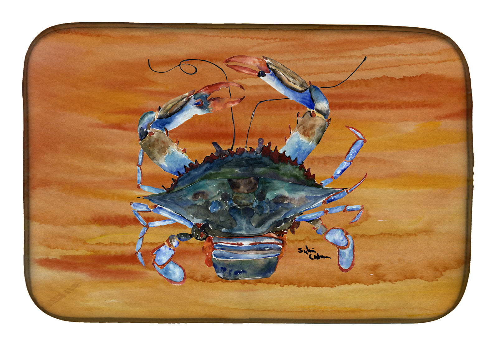 Crab Dish Drying Mat 8144DDM