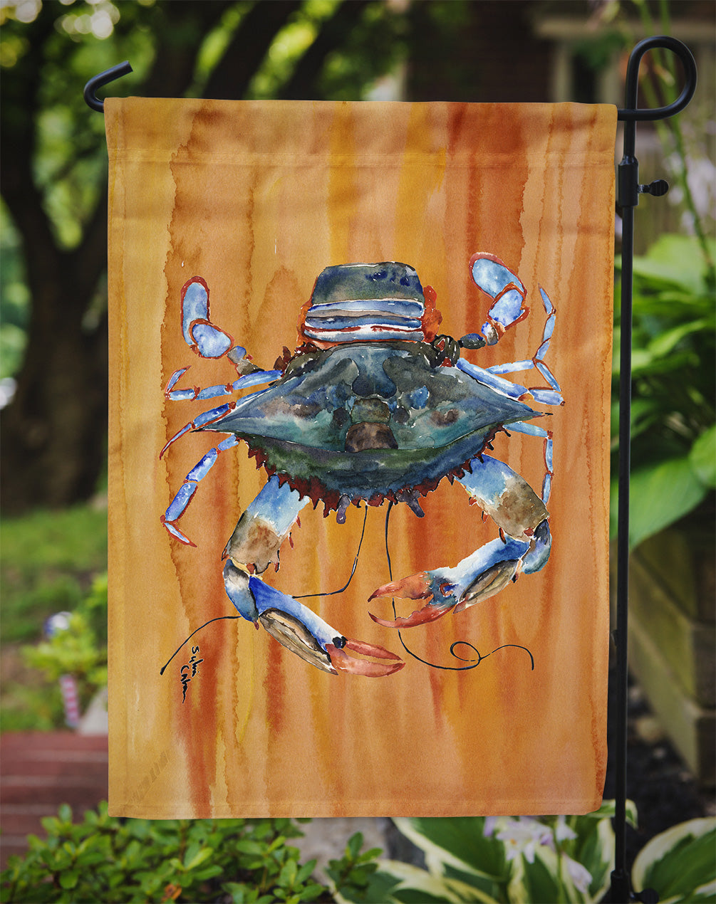 Crab  Flag Garden Size.