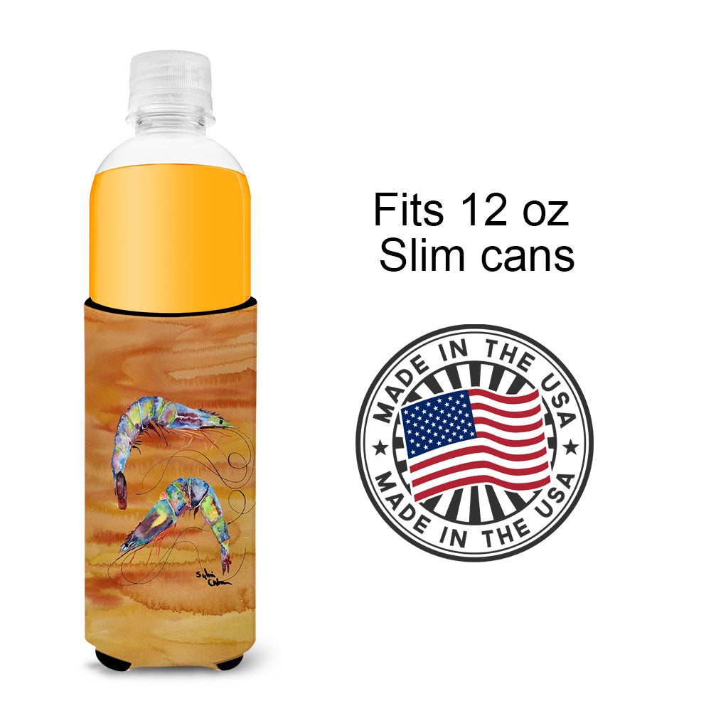 Shrimp Spicy Hot Ultra Beverage Insulators for slim cans 8145MUK.