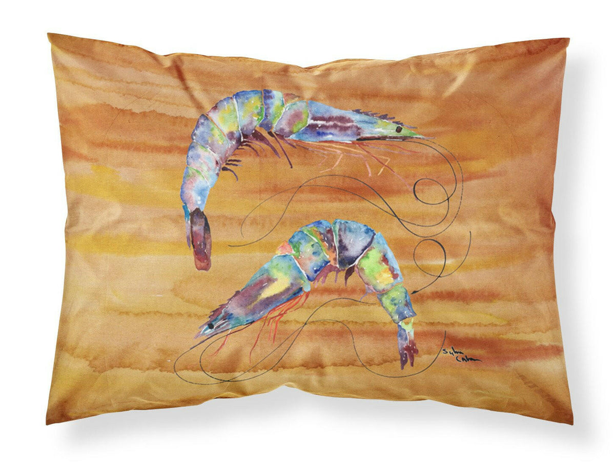 Shrimp Moisture wicking Fabric standard pillowcase by Caroline&#39;s Treasures